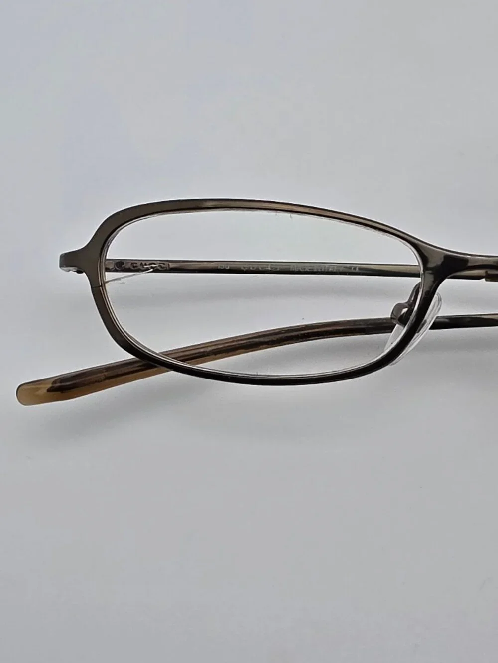 Gucci GG2690 L92 Gunmetal Petite Cat Eye Eyeglasses Frame w/ Flexhinge and Case